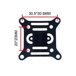 30.5x30.5mm Insulation / Short Circuit Protection Board for F3 F4 F7 Flight Controller ESC (2 Set)