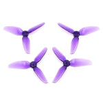 HQProp DP 3x3x3 PC Propeller - 3 Blade (Light Purple- Set of 4)