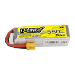 Tattu R-Line 550mAh 11.1V 95C 3S1P Lipo Battery Pack with XT30 Plug