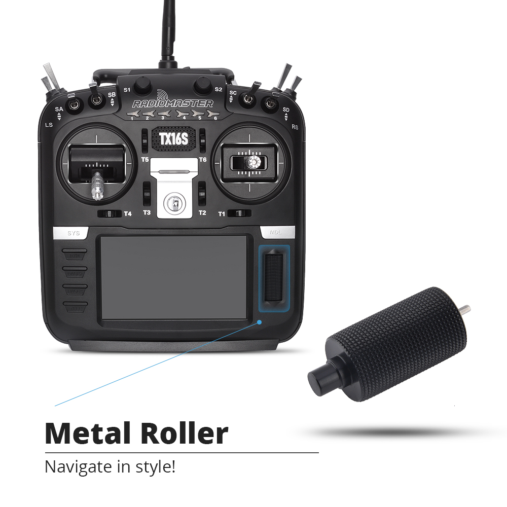 Radiomaster TX16S / Hall Gimbals Crossfire V2 Edition