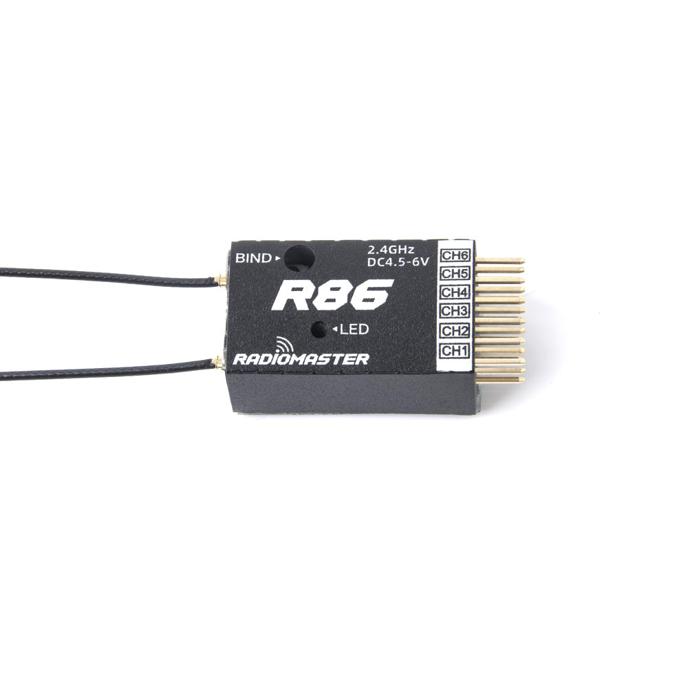 Radiomaster R86 6ch Frsky D8 Compatible PWM Receiver
