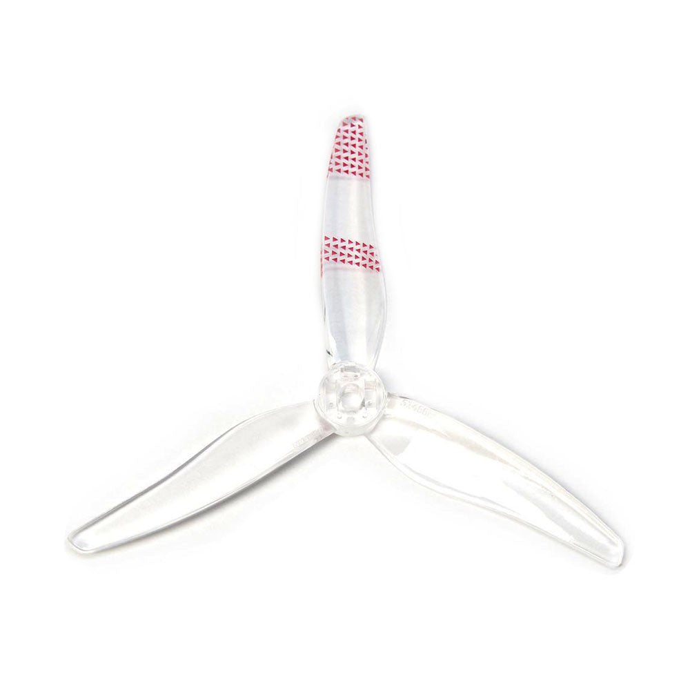 Gemfan Moonlight 51466 3-Blade Red LED Propeller (Set of 4)