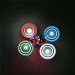 Gemfan Moonlight 51466 3-Blade Red LED Propeller (Set of 4)