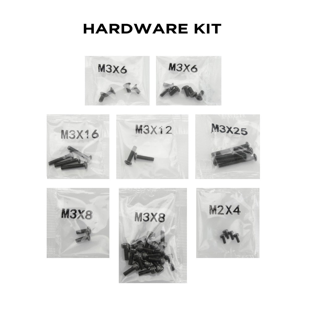 Lumenier QAV-S 5" Joshua Bardwell SE - Hardware Set